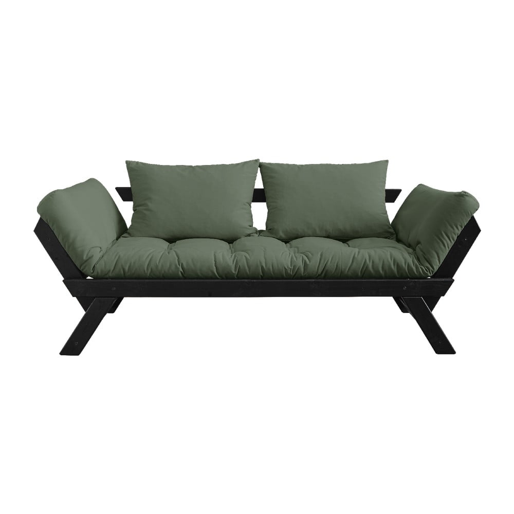 Bebop Black/Olive Green variálható kanapé - Karup Design