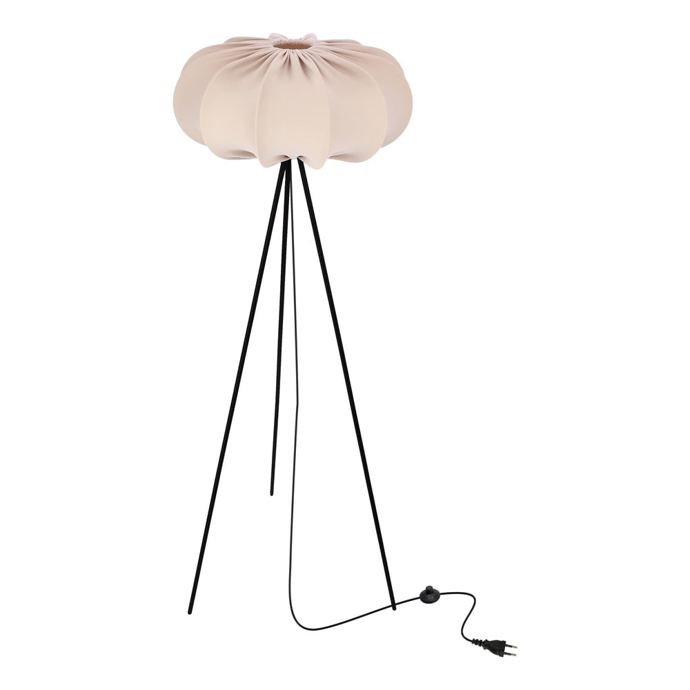 Bézs állólámpa textil búrával (magasság 147 cm) Cafee – Candellux Lighting