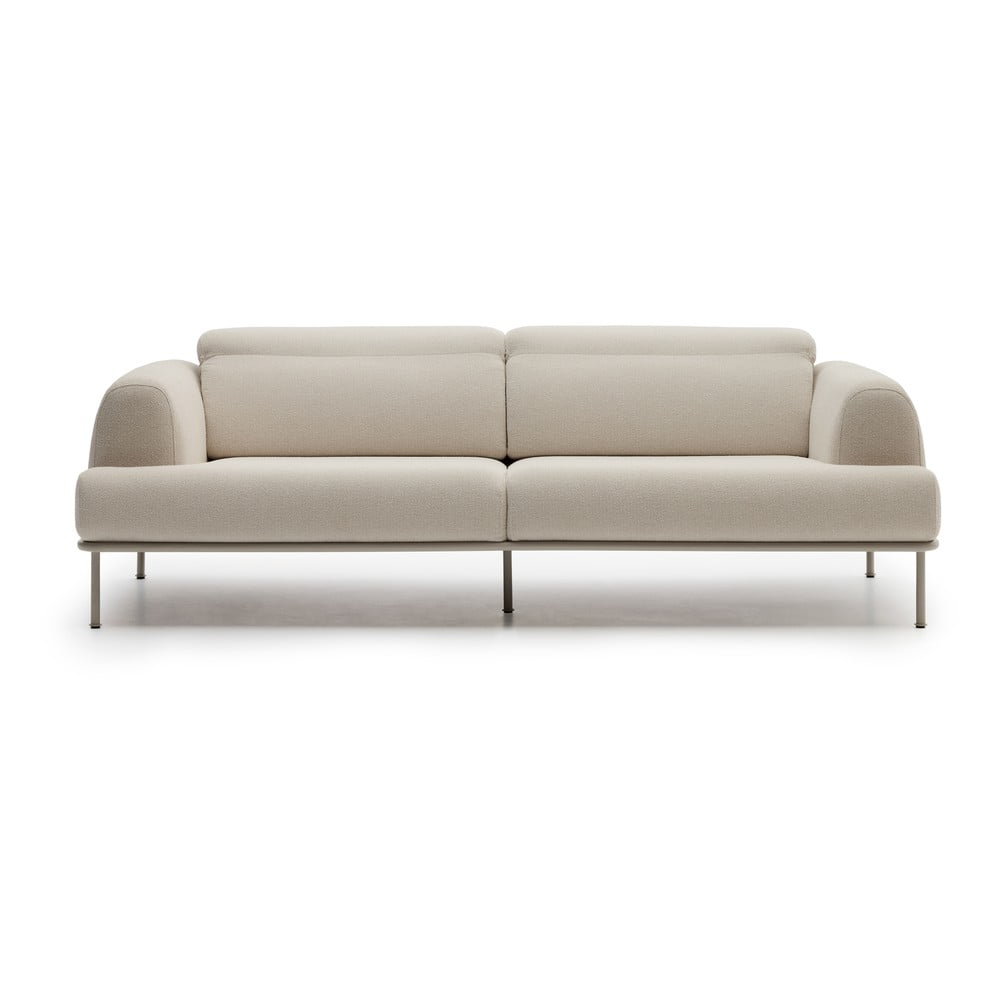 Bézs buklé kanapé 234 cm Aurum – Kave Home