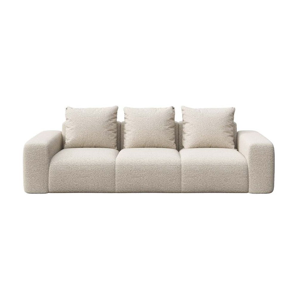Bézs buklé kanapé 287 cm Monce – Rodier
