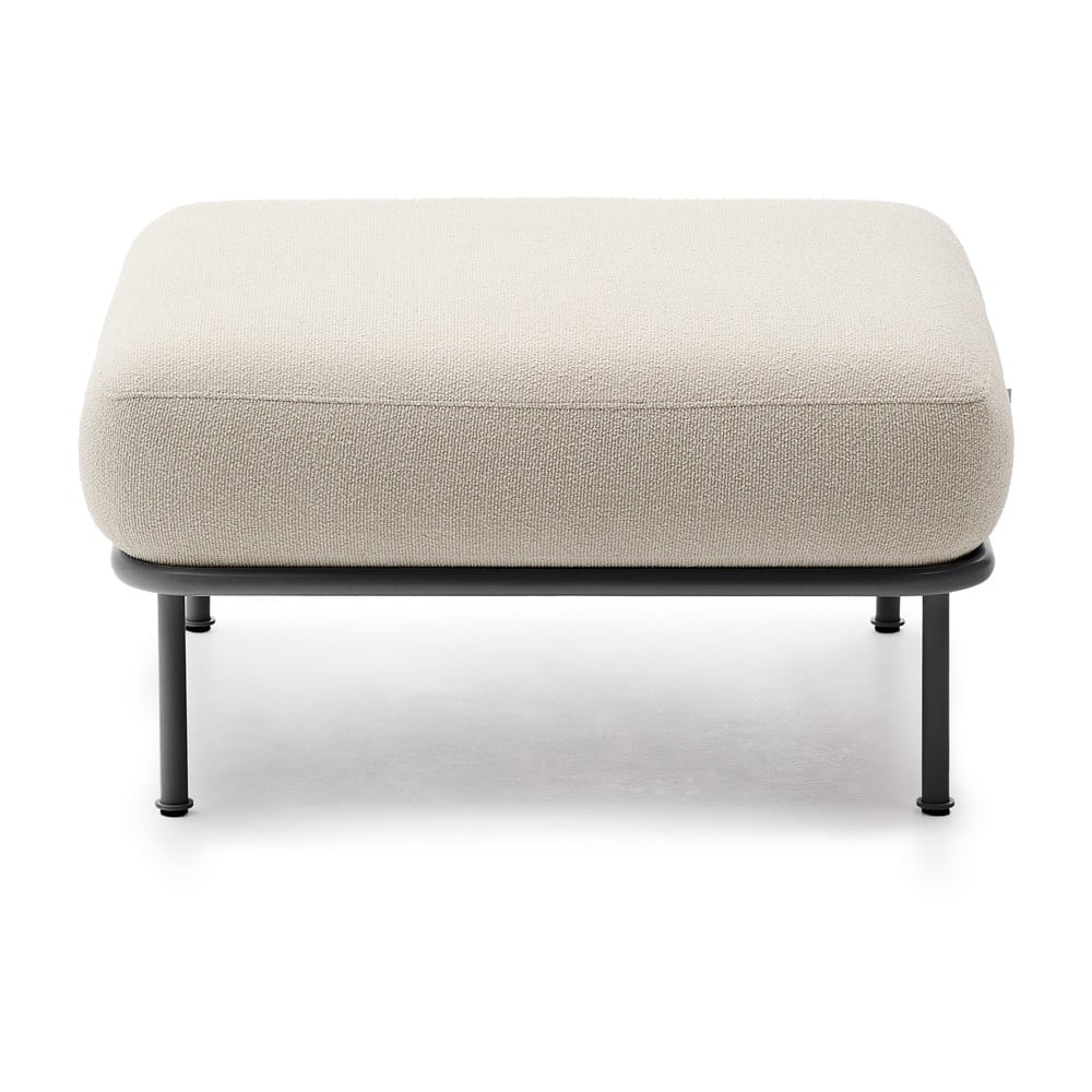 Bézs buklé lábtartó Aurum – Kave Home