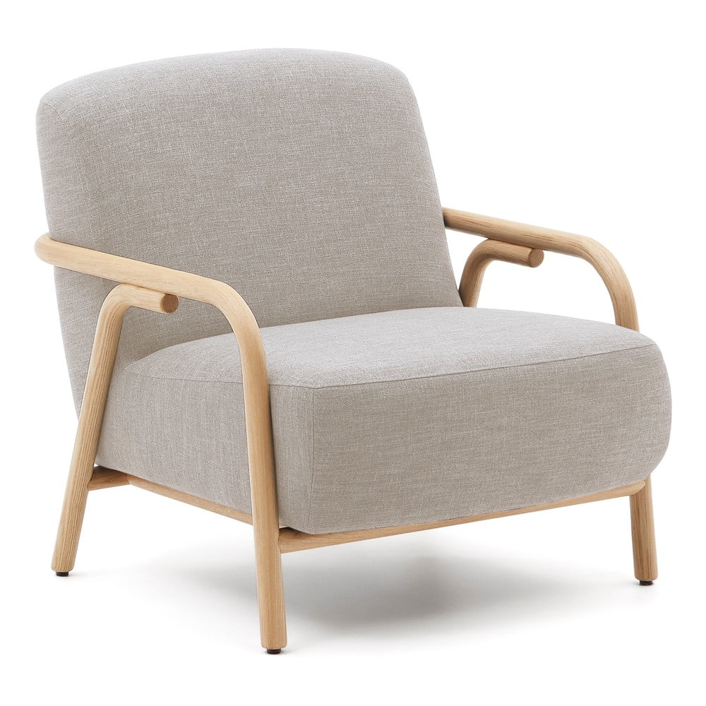 Bézs fotel Sylo – Kave Home