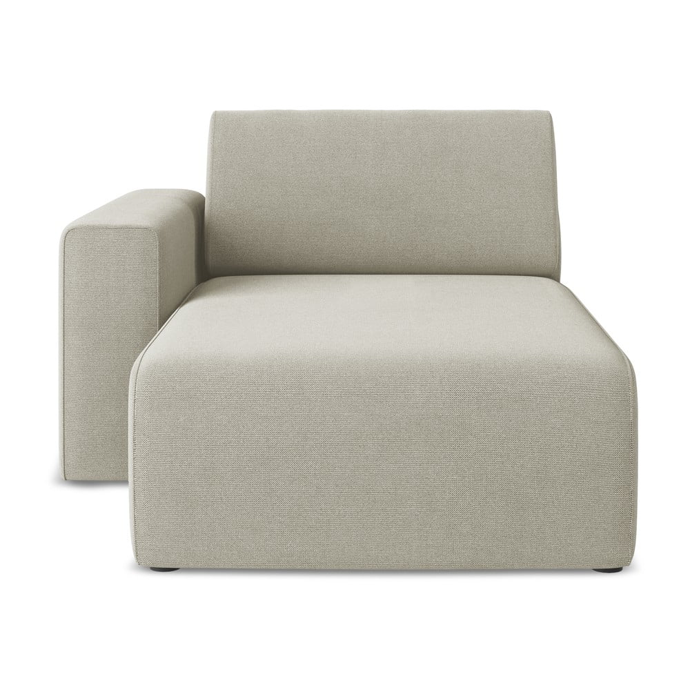 Bézs kanapé modul (bal oldali) Kalea – Makamii