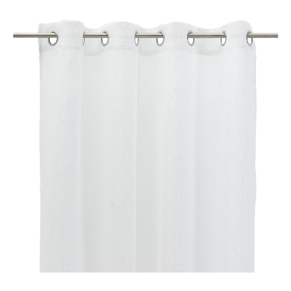 Fehér fényáteresztő függöny 140x260 cm Flat – Casa Selección