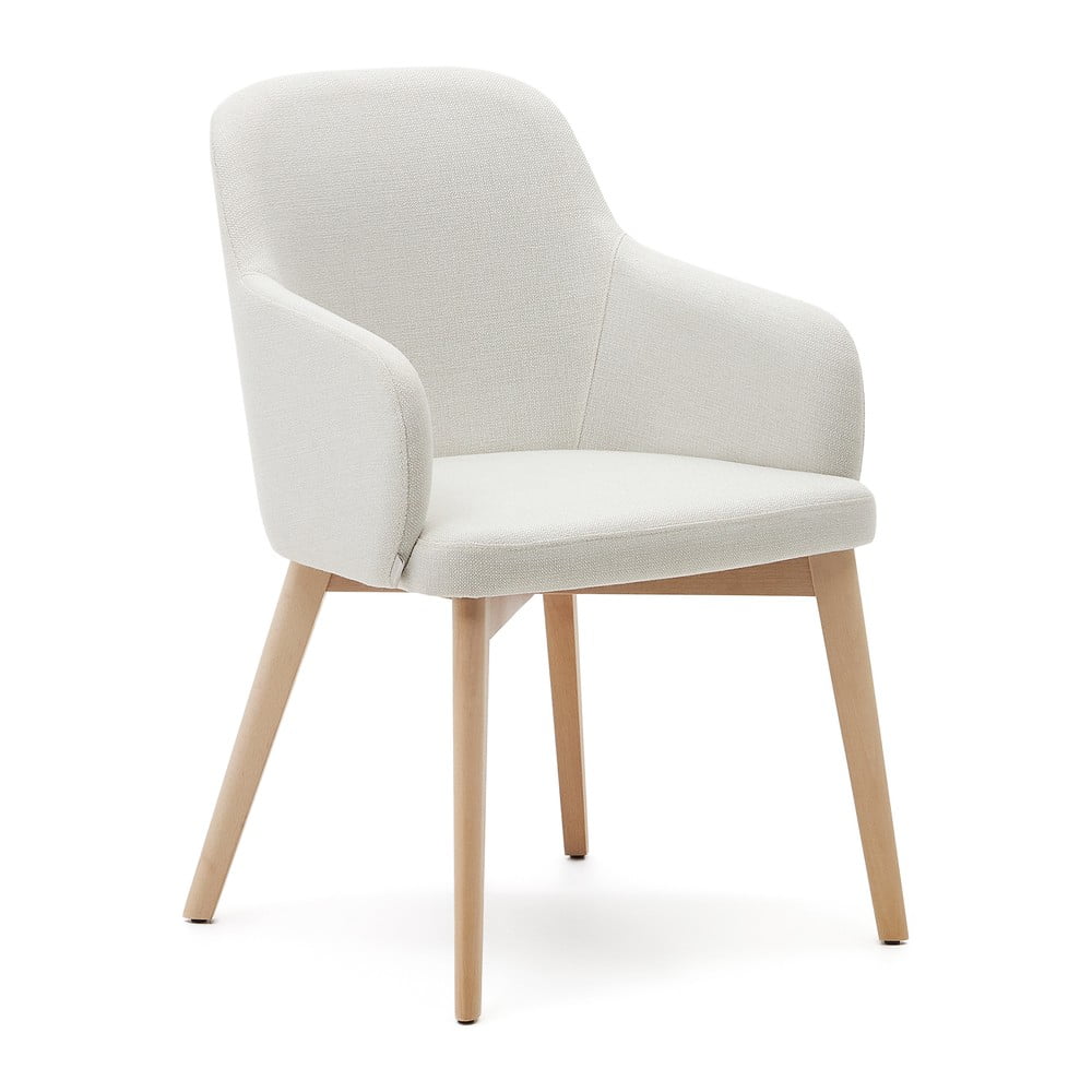 Krémszínű étkezőszék Nelida – Kave Home