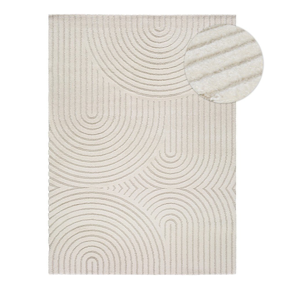 Krémszínű szőnyeg 120x170 cm Yen One – Universal