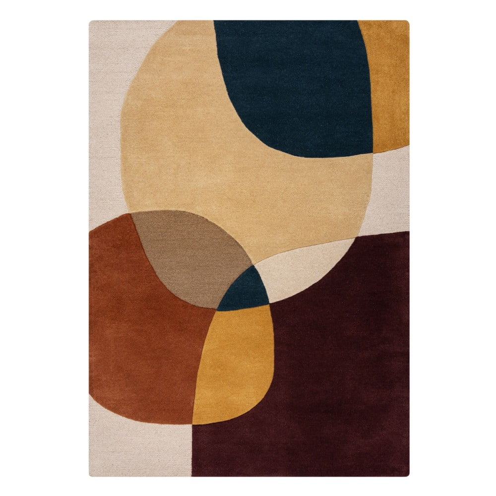 Lila kézi szövésű gyapjú szőnyeg 200x290 cm Glow Purple Multi – Flair Rugs