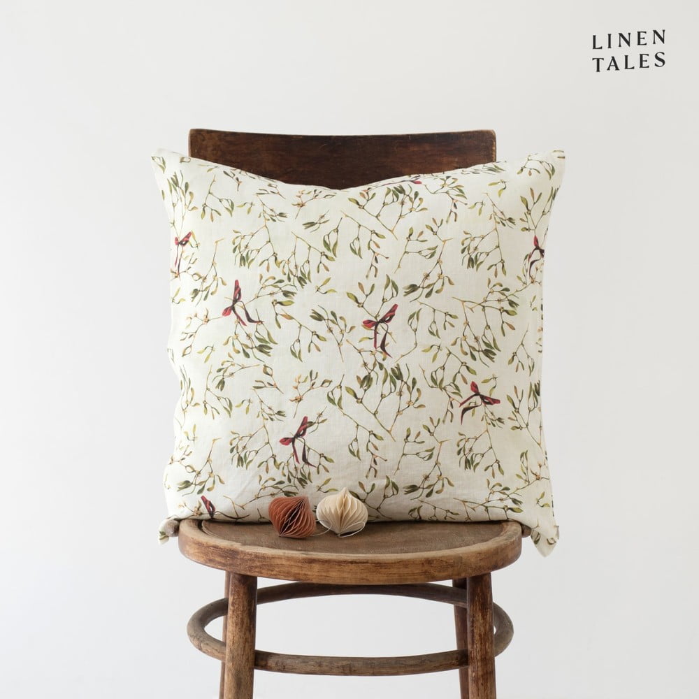Párnahuzat karácsonyi mintával 40x60 cm – Linen Tales