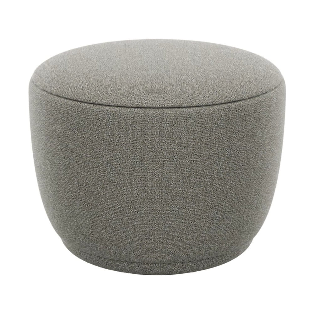 Szürke buklé puff KUON – Blomus