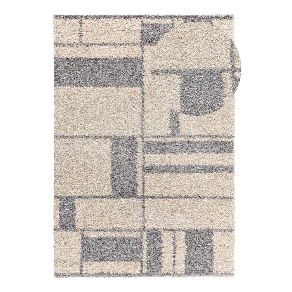Szürke-krémszínű szőnyeg 160x230 cm Helia – Universal