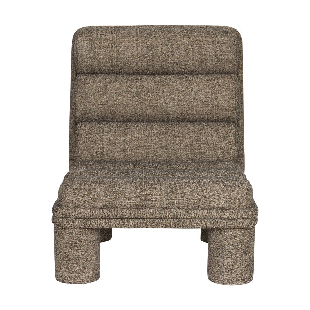 Szürkésbarna buklé fotel Fern – Dutchbone