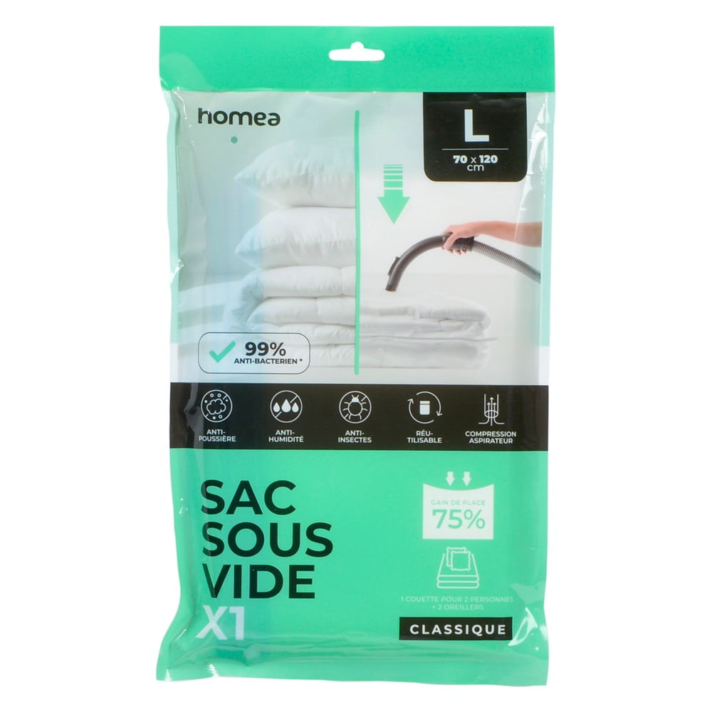 Vákuumzsák Antibacterial – Homéa
