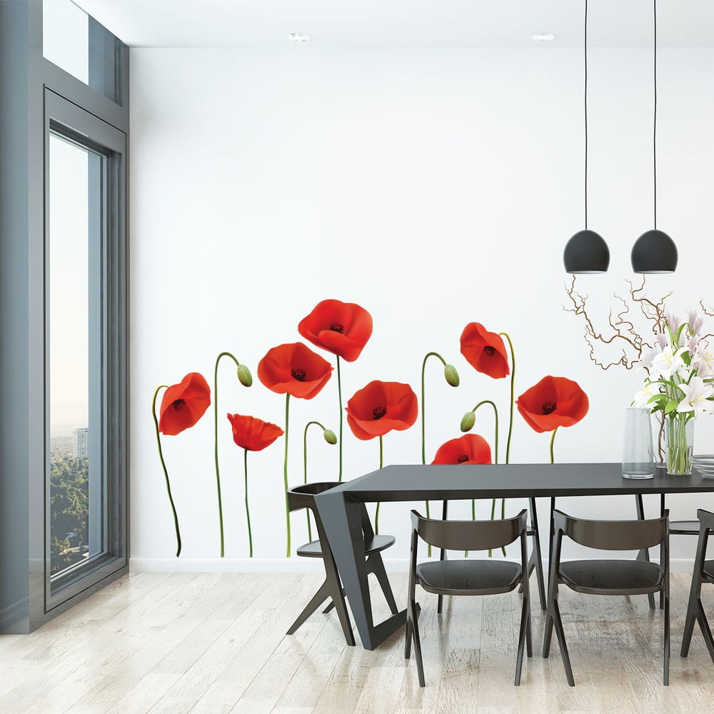 Vermeil Poppies falmatrica szett