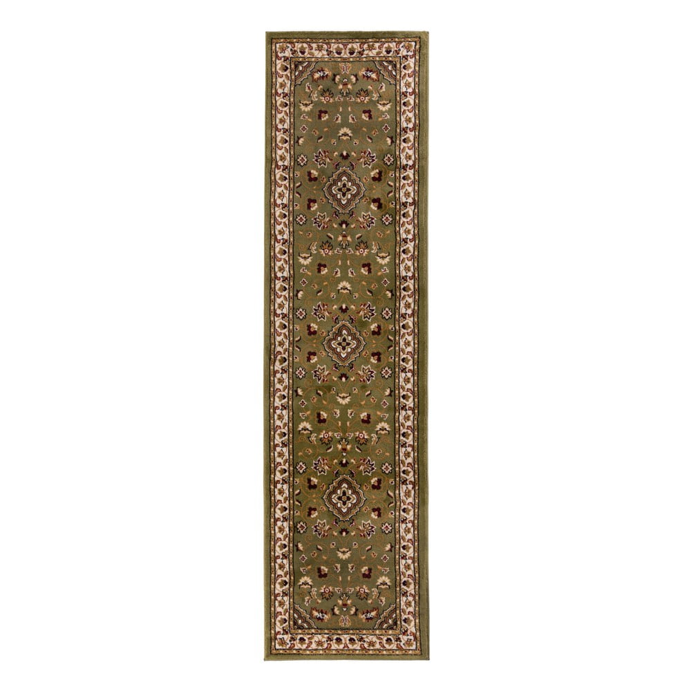 Zöld futószőnyeg 66x300 cm Sherborne – Flair Rugs