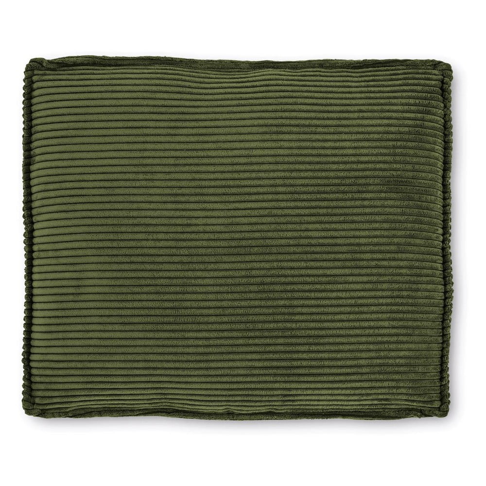 Zöld kordbársony párna kanapéra Blok – Kave Home