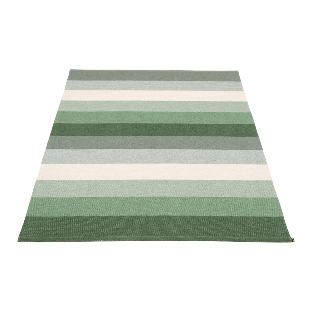 Zöld-krémszínű kültéri-beltéri szőnyeg 140x200 cm Molly Woods – Pappelina