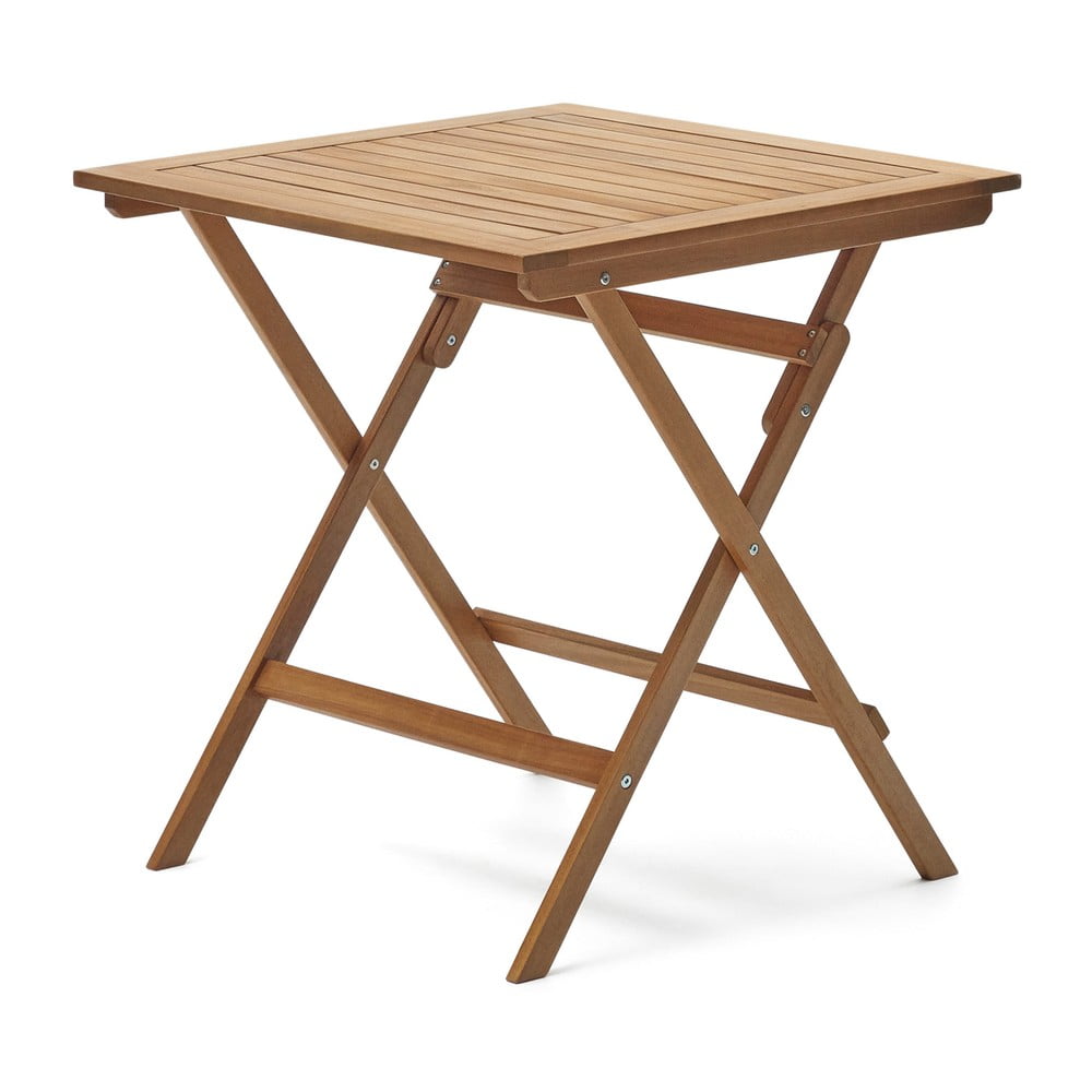 Akácfa kerti étkezőasztal 70x70 cm Sadirar – Kave Home