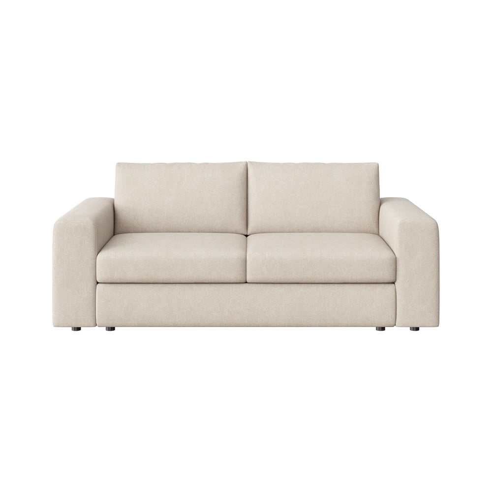 Bézs bársony kanapé 218 cm Baga – Rodier