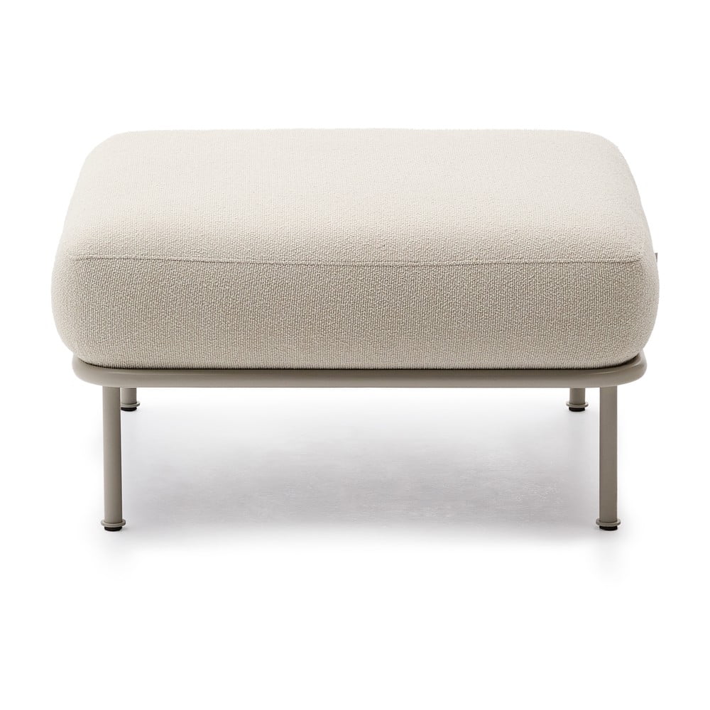 Bézs buklé lábtartó Aurum – Kave Home