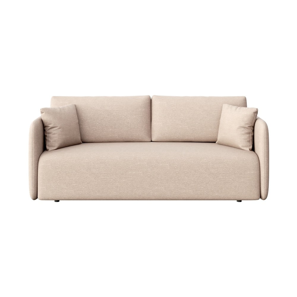 Bézs kinyitható kanapé 220 cm Chaum – Rodier