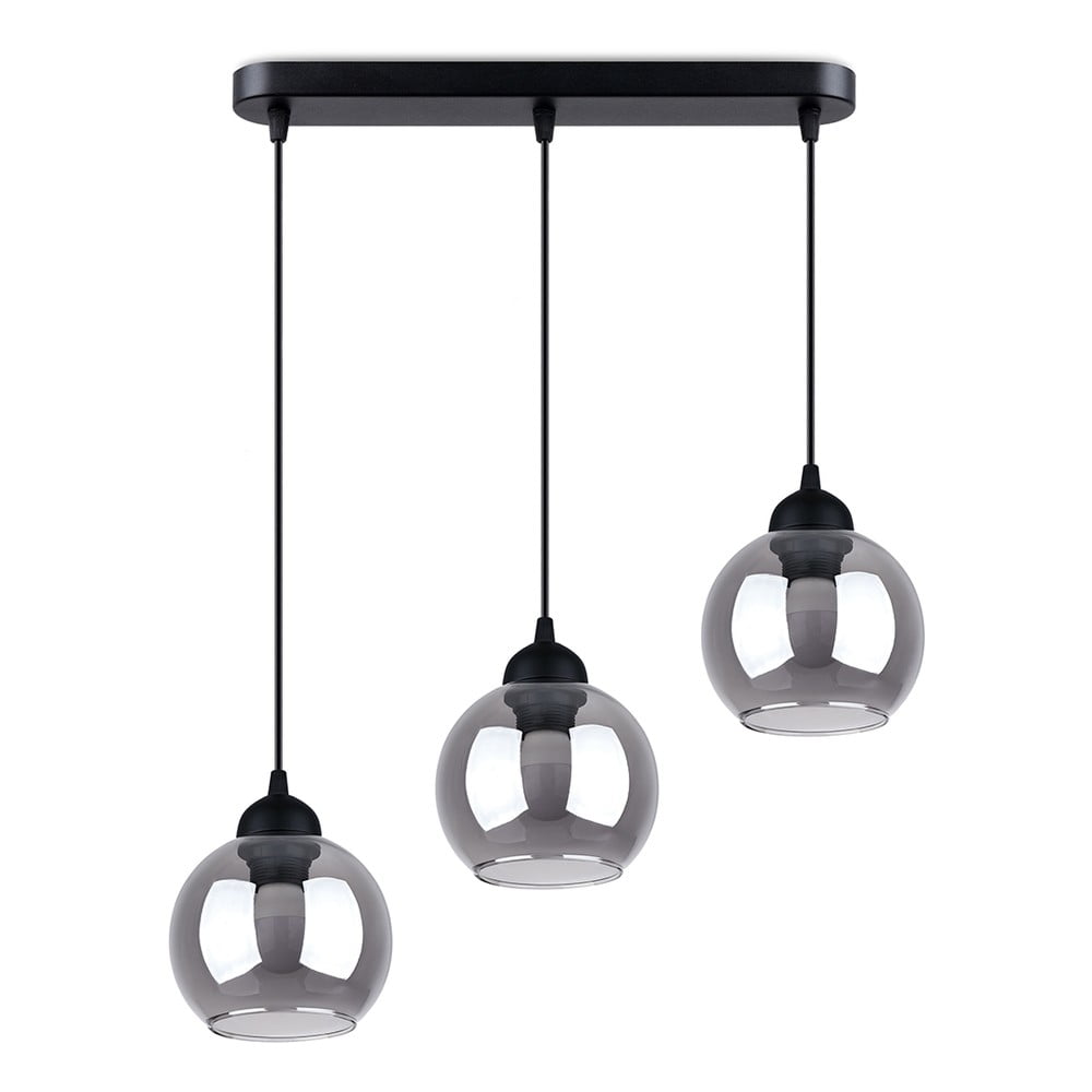 Fekete függőlámpa ø 15 cm Grande – Nice Lamps