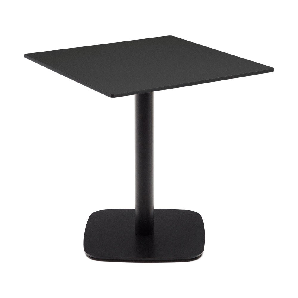 Fém kerti étkezőasztal 68x68 cm Dina – Kave Home