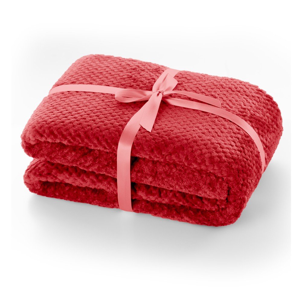 Henry piros mikroszálas takaró