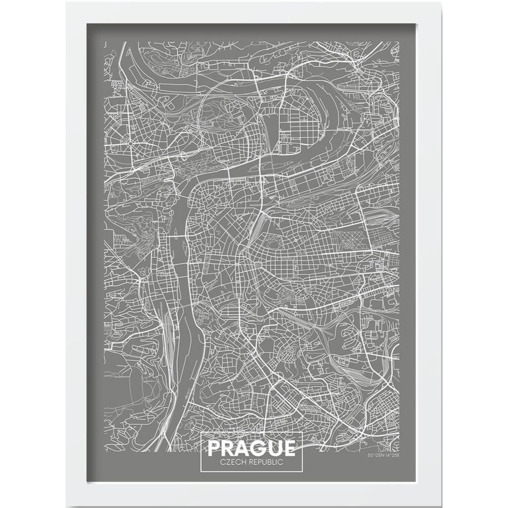 Kép 40x55 cm Prague – Wallity