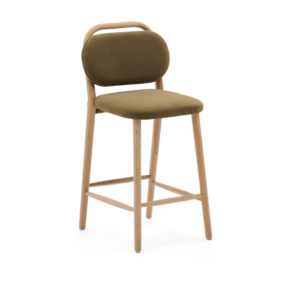 Khaki bárszék (ülésmagasság 66 cm) Helda – Kave Home