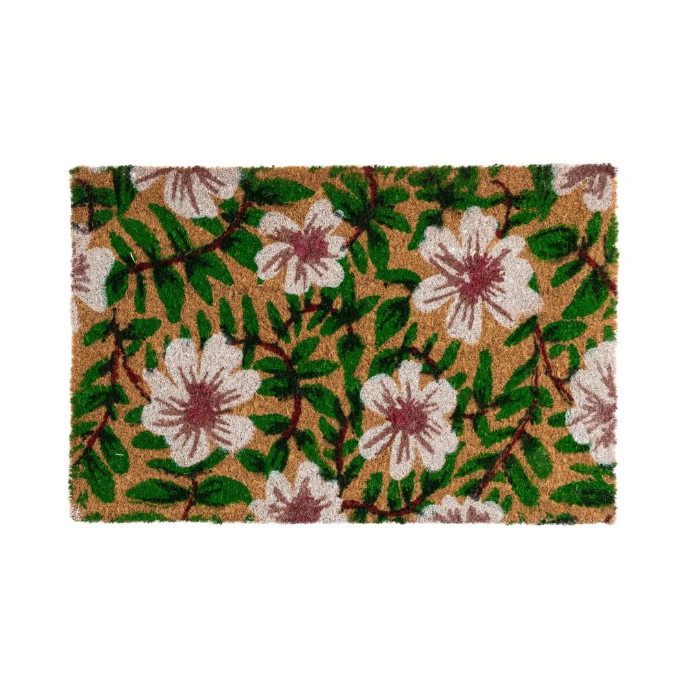 Kókuszrost lábtörlő 40x60 cm Leafy – Casa Selección