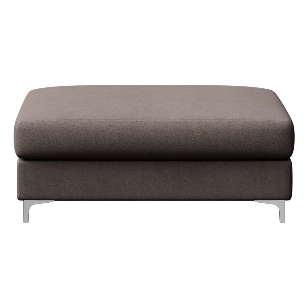 Szürkésbarna bársony lábtartó Rene – Rodier