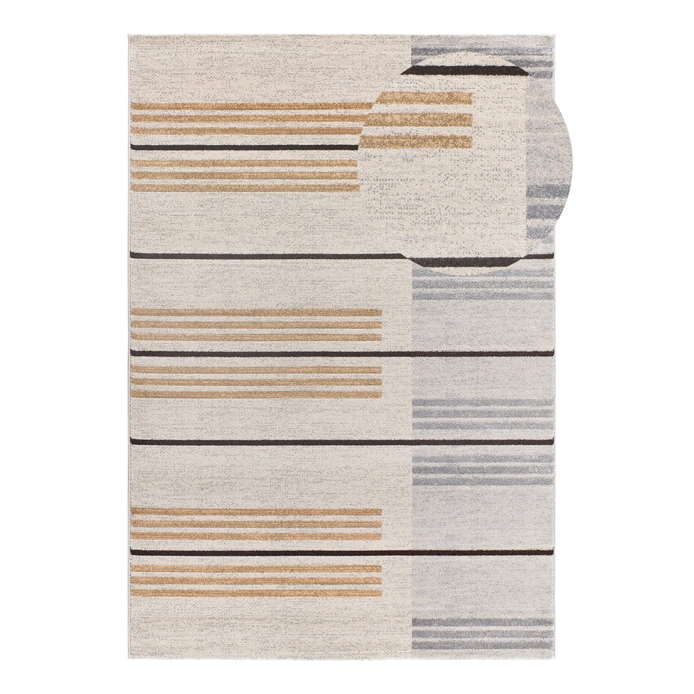 Világosszürke-krémszínű szőnyeg 80x150 cm Craft – Universal