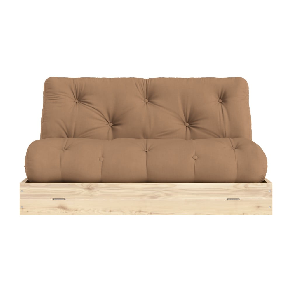 Barna kinyitható kanapé 145 cm Flip – Karup Design