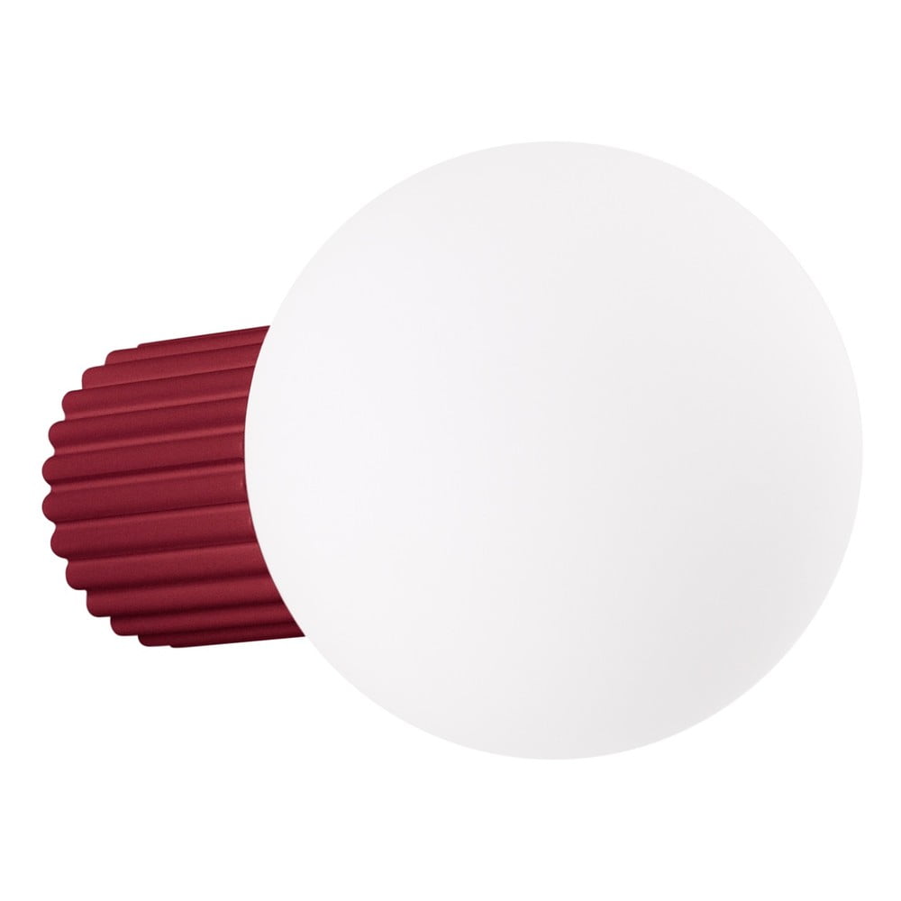Borvörös fali lámpa Orbital – Nice Lamps