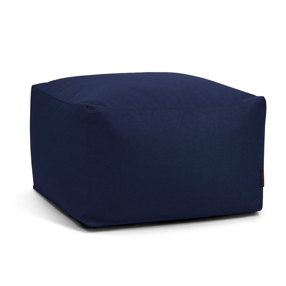 Kék babzsákfotel Softbox MooG – SLOWDOWN