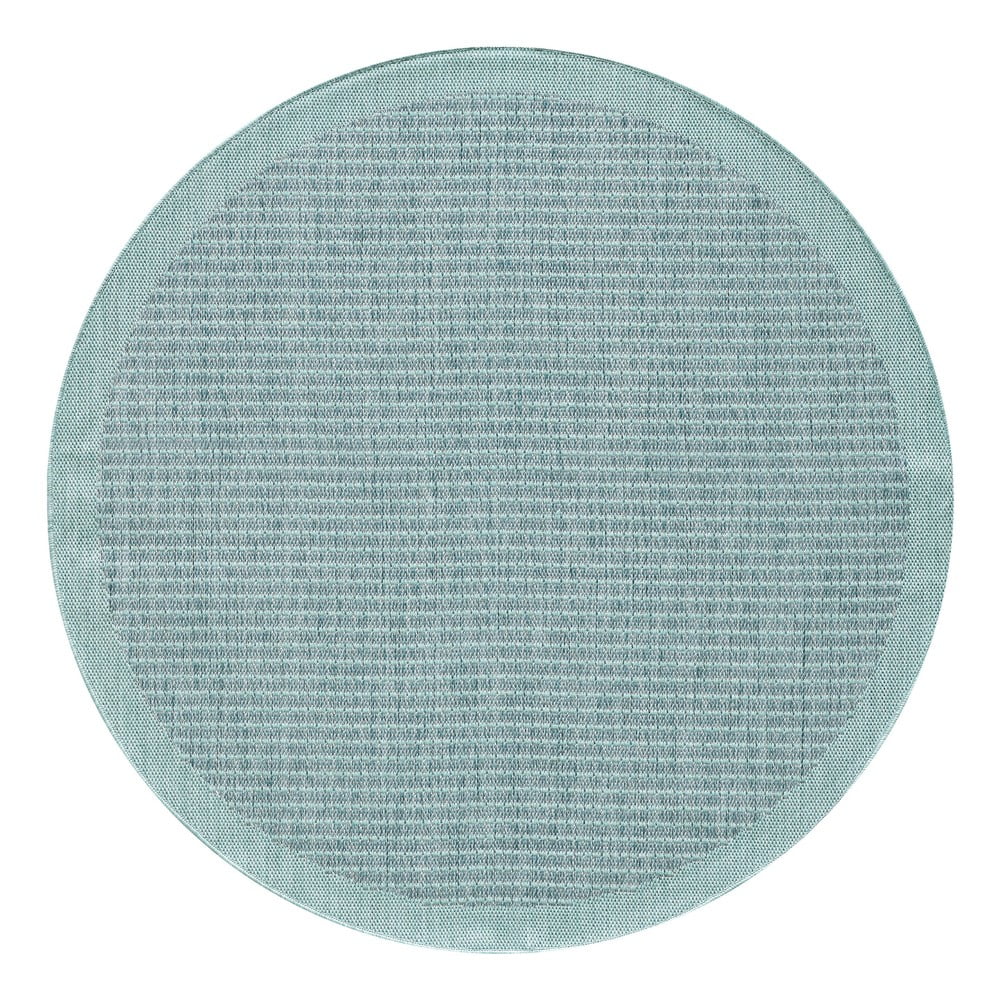 Kék kerek kültéri-beltéri szőnyeg ø 160 cm Giza 1410 – Ayyildiz Carpets