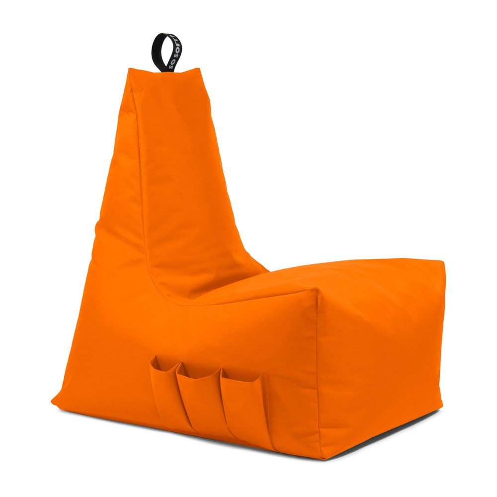 Narancssárga babzsákfotel Icy Gamer L – So Soft?