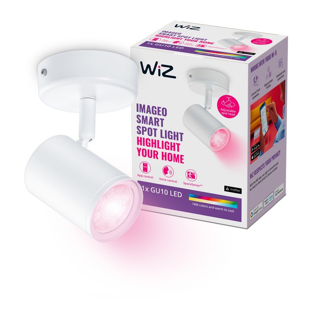 Okos spotlámpa GU10 5 W Imageo – WiZ