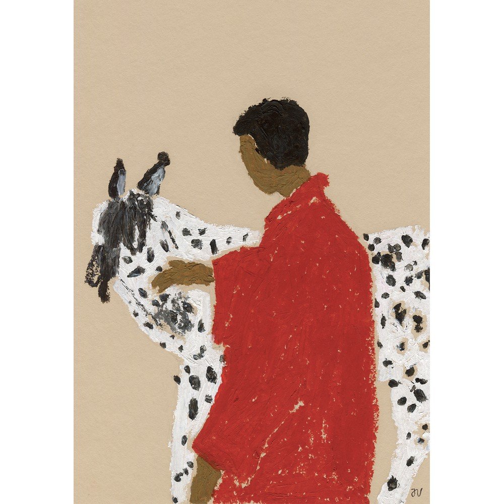 Poszter 30x40 cm Spotted Horse – The Poster Club