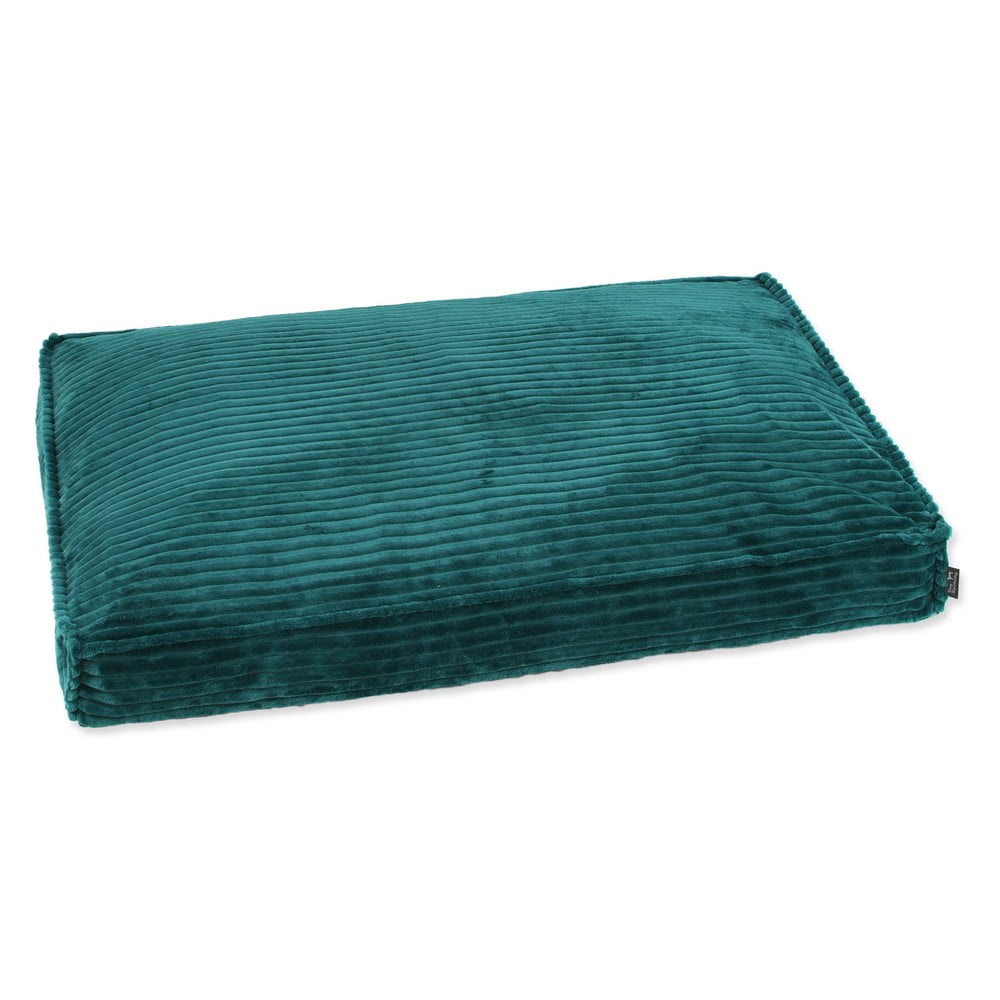 Sötétzöld matrac kutyáknak 90x60 cm Dog Fantasy Stripe – Plaček Pet Products
