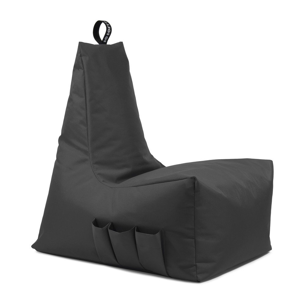 Szürke babzsákfotel Icy Gamer XL – So Soft?