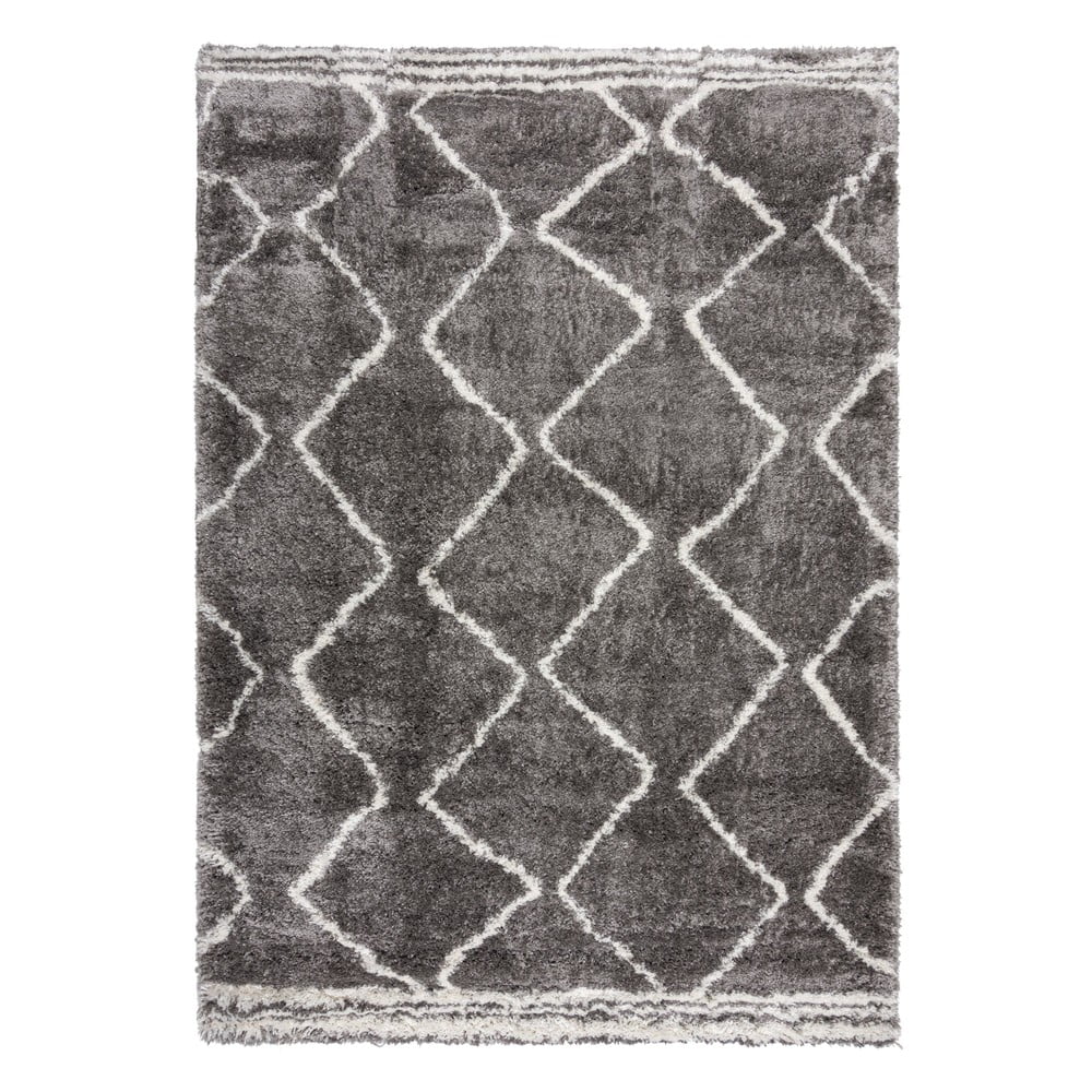 Szürke szőnyeg 120x170 cm Riad Berber – Flair Rugs