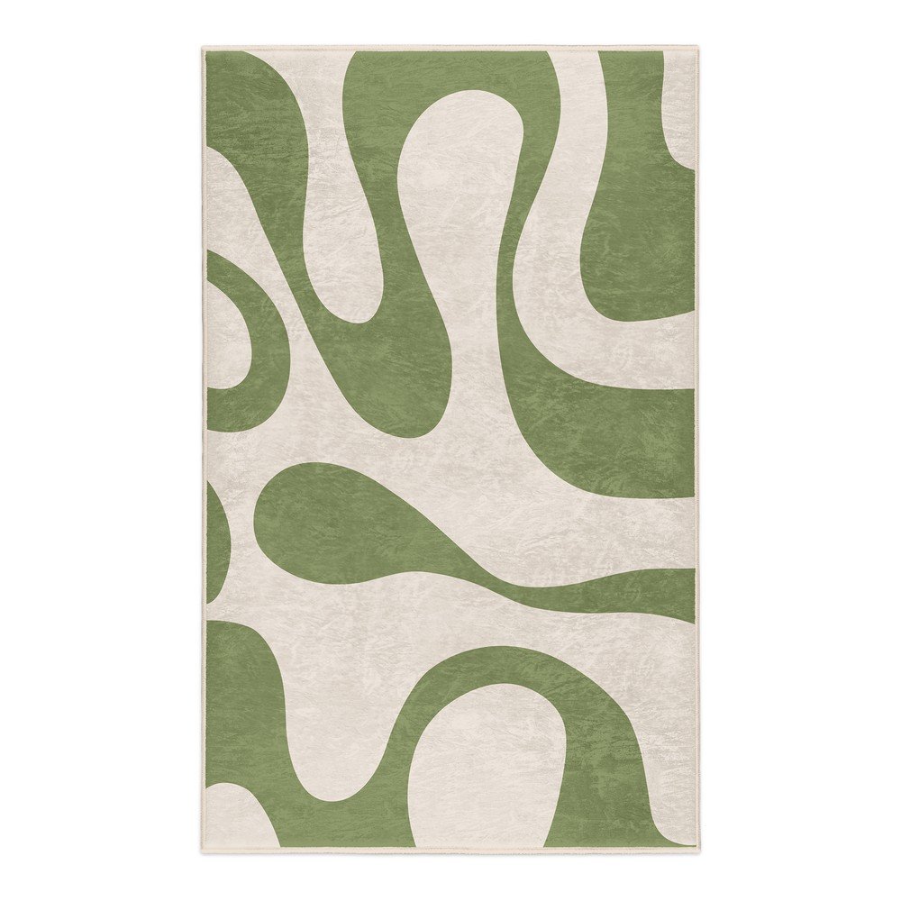 Zöld mosható szőnyeg 60x100 cm Matcha Latte – Mila Home