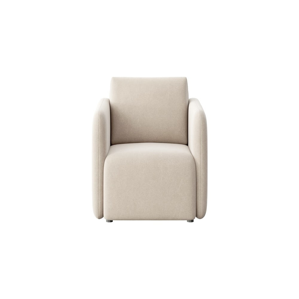 Bézs bársony fotel Chaum – Rodier