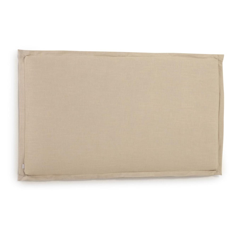 Bézs kárpitozott ágytámla 206x106 cm Tanit – Kave Home