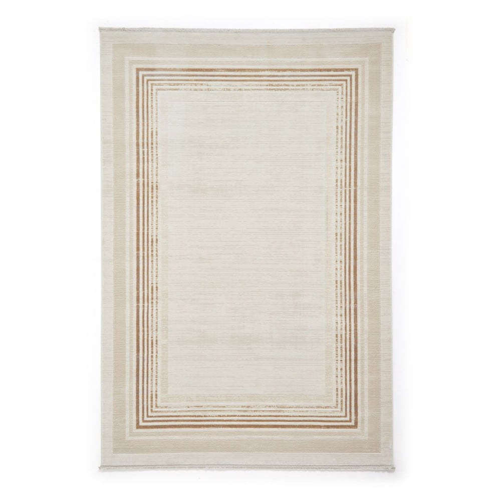 Bézs-krémszínű szőnyeg 160x230 cm Mirage Cream – Think Rugs