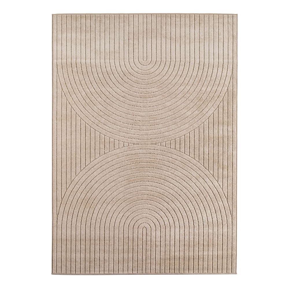 Bézs kültéri-beltéri szőnyeg 80x150 cm Nova 1201 – Ayyildiz Carpets