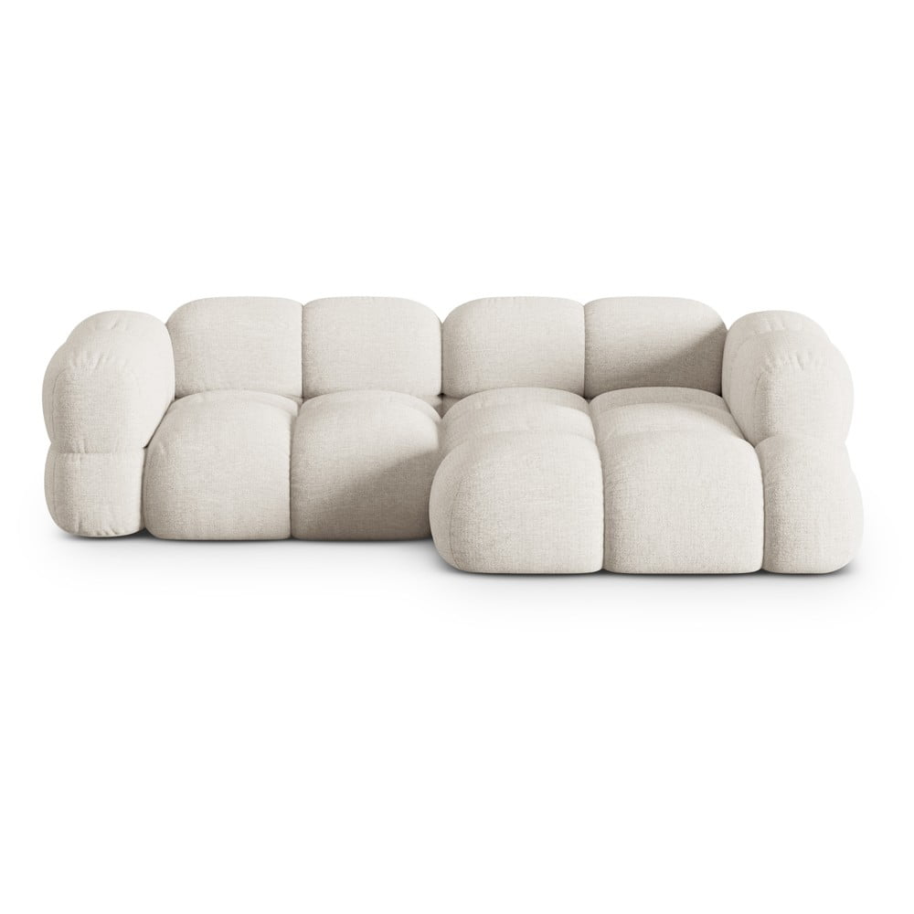 Bézs sarokkanapé (jobb oldali-heverő résszel) Loretto – Cosmopolitan Design