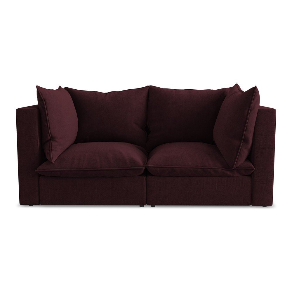 Borvörös kanapé 180 cm Manao – Makamii