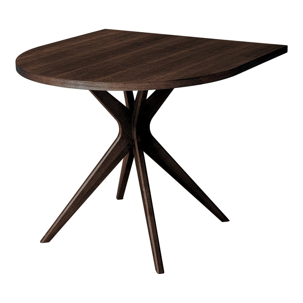 Étkezőasztal diófa dekorral 90x90 cm Jubi – Ragaba